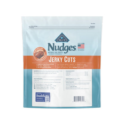 Nudges Jerky Cuts Natural Dog Treats Chicken and Duck