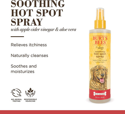 Hot Spot Spray for Dogs 10 Fl Oz- Spray for Dog Hot Spots, Dog Grooming Supplies, Apple Cider Vinegar Dog Spray, Dog Hot Spot Treatment, Apple Cider Vinegar Spray for Dogs