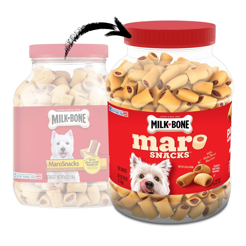 Marosnacks Small Dog Treats with Bone Marrow, 40 Oz.