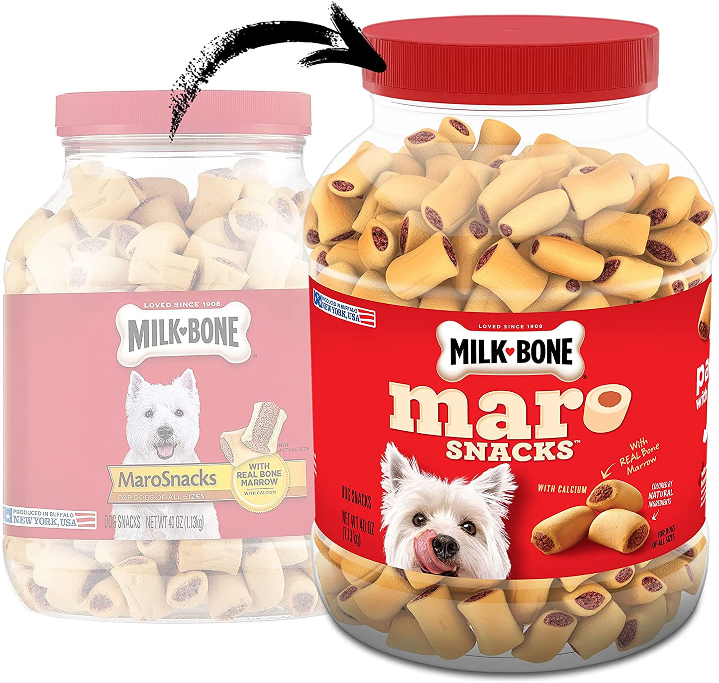 Marosnacks Dog Treats, Beef, 40 Ounce