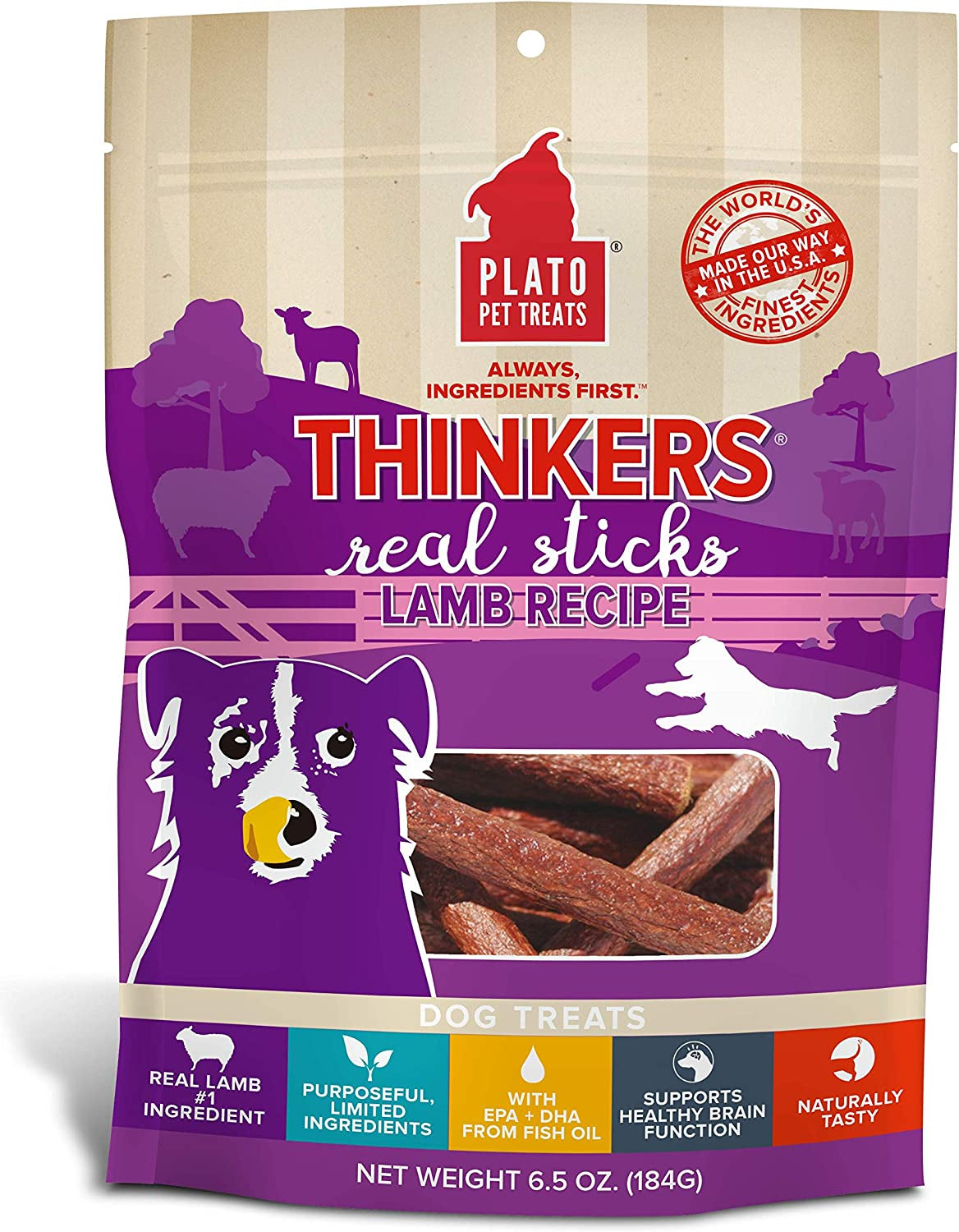 Thinkers Lamb 6.5Oz, Natural (850002221848)